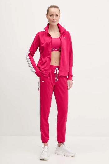 Športová tepláková súprava Under Armour Tricot bordová farba, 1365147