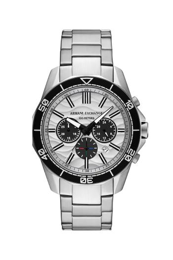 Hodinky Armani Exchange pánske, strieborná farba, AX1969