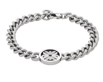 Emporio Armani Štýlový pánsky náramok z ocele EGS3041040