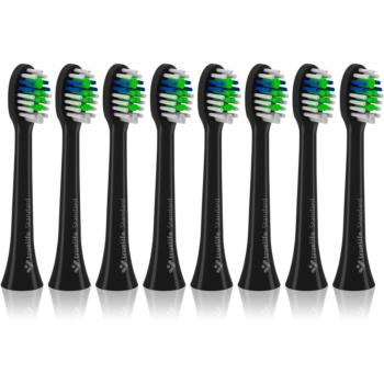 TrueLife SonicBrush Compact Black Standard náhradné hlavice na zubnú kefku TrueLife SonicBrush Compact-series Black 8 ks