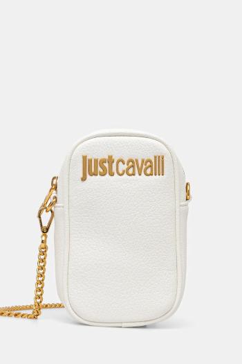 Malá taška Just Cavalli biela farba, 78RA5PD8 ZSB81