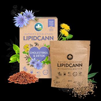 LIPIDCANN CHOLESTEROL a DETOX doplnok stravy - 60 tabliet - Annabis