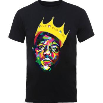 Biggie Smalls tričko Crown Čierna XL