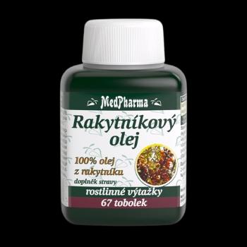 MEDPHARMA Rakytníkový olej 60 mg 67 tvrdých kapsúl