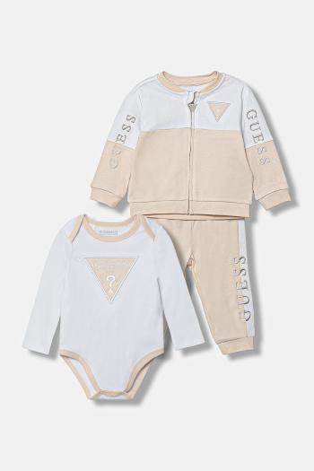 Sada pre bábätká Guess 3-pak béžová farba, H4YW00 KA6W4
