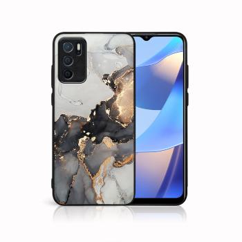 MY ART Ochranný obal  Oppo A16 / A16s GREY MARBLE (140)