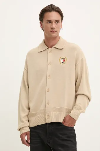 Kardigán s prímesou vlny Tommy Jeans