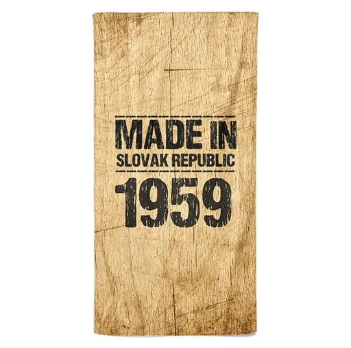 Osuška Made In (rok: 1959)