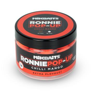 Mikbaits plávajúce boilie ronnie chilli mango 150 ml - 14 mm