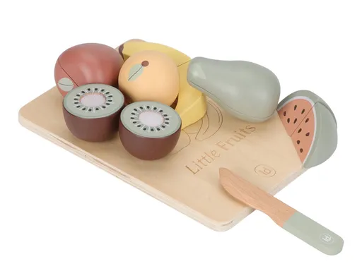 LITTLE DUTCH Krájacie ovocie drevené