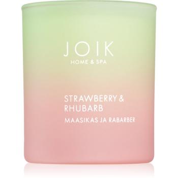 JOIK Home & Spa Strawberry & Rhubarb vonná sviečka 150 g