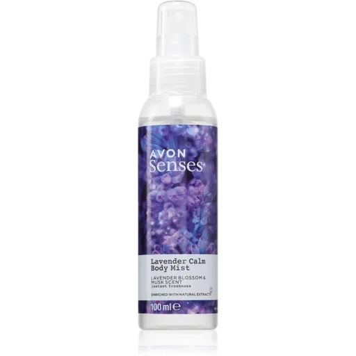Avon Senses Lavender Calm parfémovaný telový sprej 100 ml