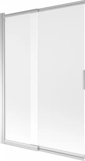 MEXEN - Fox 2-krídla posuvná vaňová zástena 120 x 150, dekor, chróm 891-120-002-01-30