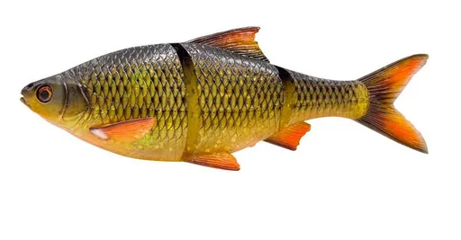 Savage gear gumová nástraha 3d line thru roach slow sinking clear rudd - 32 cm 420 g