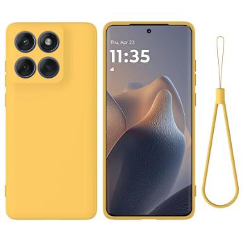 RUBBER Ochranný kryt pre Motorola Edge 60 / Edge 60 Fusion žltý