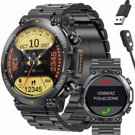 Pánske smartwatch Gravity GT7-2 PRO (sg018b)