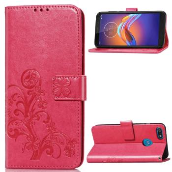 ART Peňaženkový kryt Motorola Moto E6 Play FLOWERS ružový