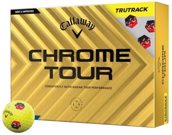 Callaway  Chrome Tour Yellow TruTrack Golfové lopty