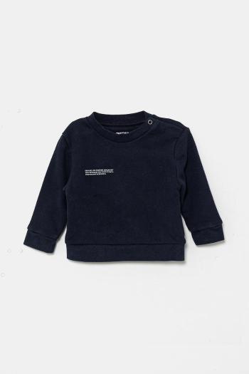 Mikina Pangaia BABY 365 MIDWEIGHT SWEATSHIRT tmavomodrá farba, jednofarebná, 10000655