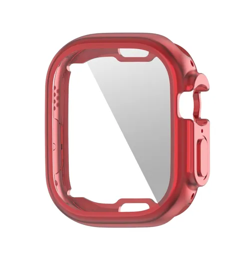 TPU FULL COVER Kryt pre Apple Watch Ultra 1 / 2 / 3 49mm červený