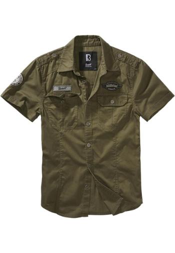 Brandit Luis Vintage Shirt Short Sleeve olive - 5XL