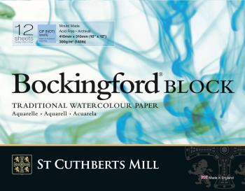 St Cuthberts Mill Bockingford C.P. Skicár 41 x 31 cm 300 g White