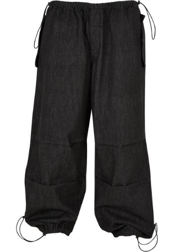 Urban Classics Parachute Jeans Pants realblack washed - XXL