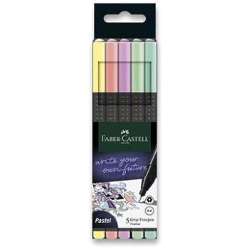 FABER-CASTELL Grip Pastel, 5 farieb (4005401516026)