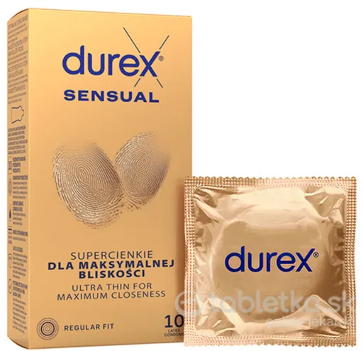 DUREX Sensual kondómy 10ks
