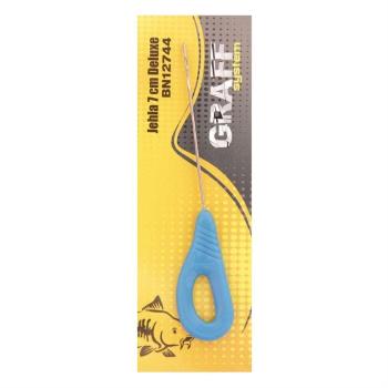Tű Graff Deluxe tű 7cm Fluo kék