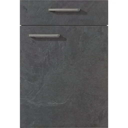 Vzorka kuchynských dvierok Naturel Stone 303, Šedá bridlica imitácia VZOREKSTONE303