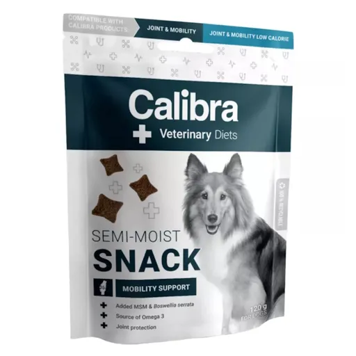 CALIBRA Veterinary Diets Snack Mobility Support maškrty pre psov 120 g