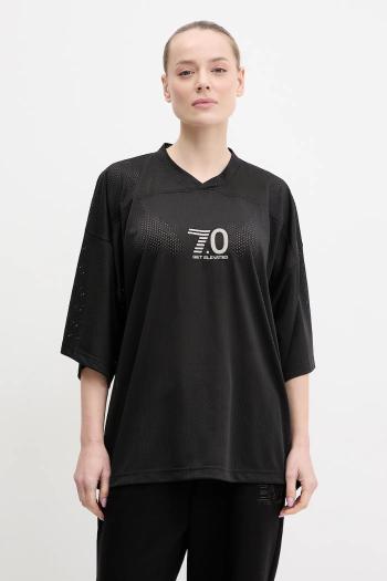 Tričko EA7 Emporio Armani dámske, čierna farba, AF15213.7X000083