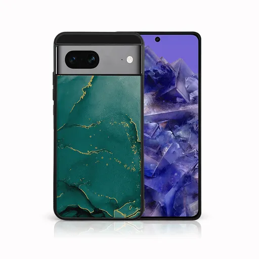 MY ART Ochranný kryt pre Google Pixel 8a GREEN MARBLE (145)