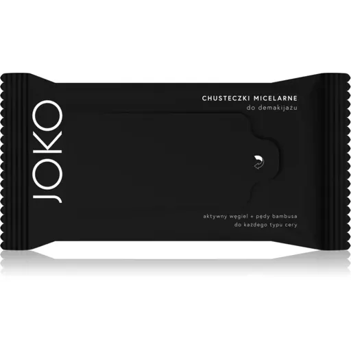 JOKO Micellar Makeup odličovacie micelárne obrúsky s aktívnym uhlím 15 ks
