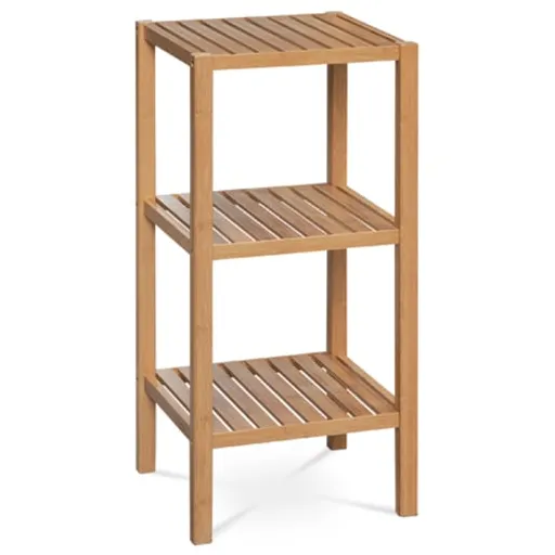 Regál Autronic 37x80 cm prírodná bambus DR-011-5