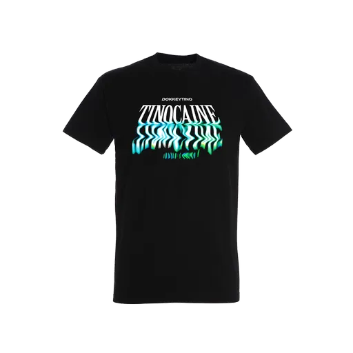 Dokkeytino tričko Tinocaine Čierna S