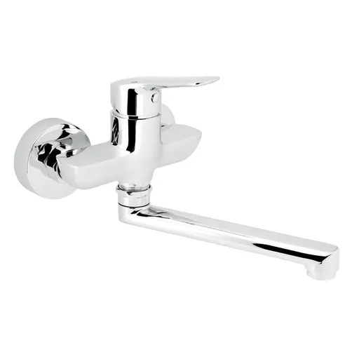 Novaservis Metalia 54 drezová - umývadlová batéria s otočným ramienkom 100 mm chróm 54077,0 54077.0