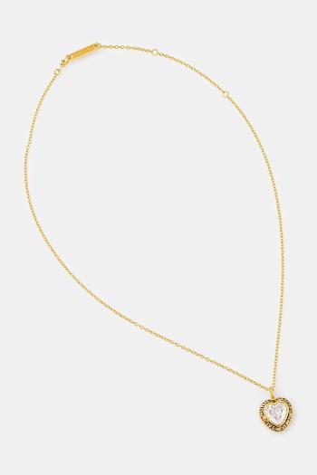Strieborný náhrdelník AMBUSH Heart Class Ring Charm Necklace 12114803