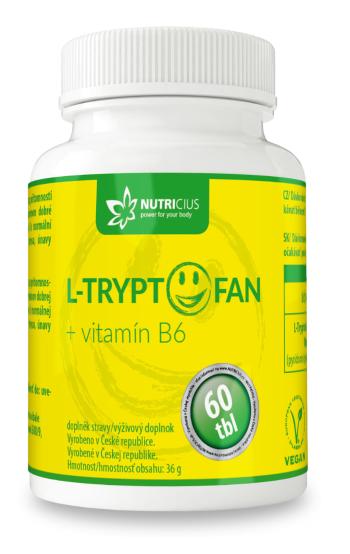 NUTRICIUS L-Tryptofan+ vitamín B6 60 tabliet