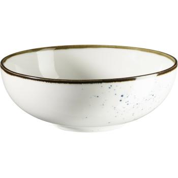 Mäser Miska Pintar White modré bodky 17 cm, 17 cm