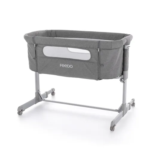 FEEDO Postieľka detská polohovateľná 2v1,FEEDO Postieľka detská polohovateľná 2v1