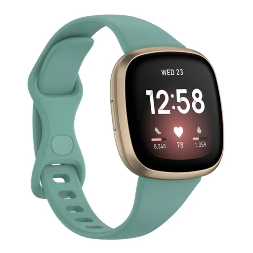 BUTTERFLY Remienok pre Fitbit Versa 4 / 3 / Fitbit Sense zelený
