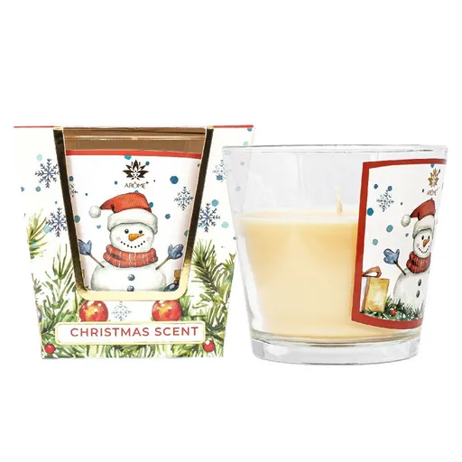 Arome Vonná sviečka v skle Christmas Scent, 120 g