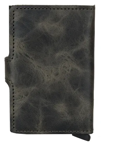 Kožená mini peňaženka Secrid Miniwallet Vintage Olive-Black