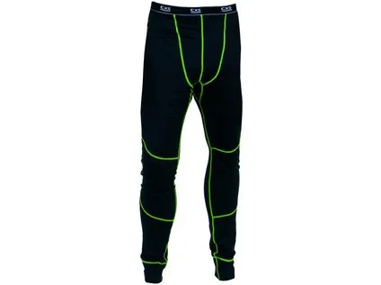 Pánske funkčné spodky REWARD, čierno-zelené, vel. 2XL