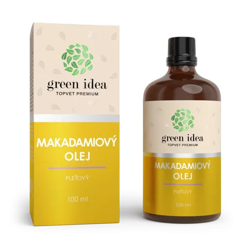 Makadamiový pleťový olej 100 ml - Green idea