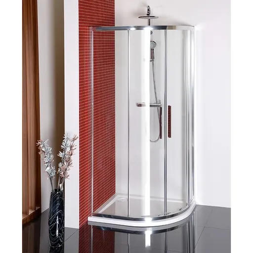 Polysan Lucis sprchový kút asymetrický 90x80 cm DL5215