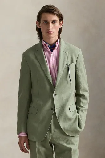 Ľanové sako Polo Ralph Lauren