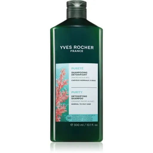 Yves Rocher Pureté čistiaci detoxikačný šampón 300 ml